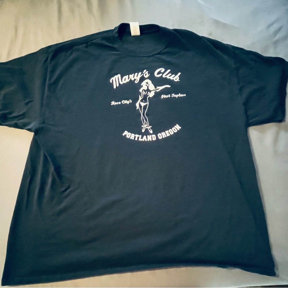Mary's Club Black XXL T-Shirt